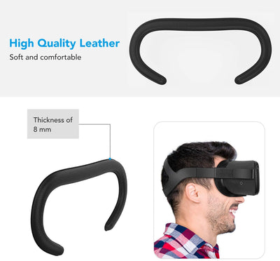 Improved Face Cover with Ventilation for Oculus Quest 1