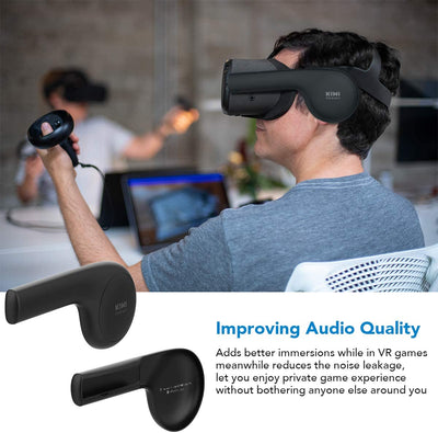 Improved Sound with Ear Muffs for Oculus Quest 1