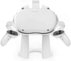 White VR Stand for Oculus Headsets